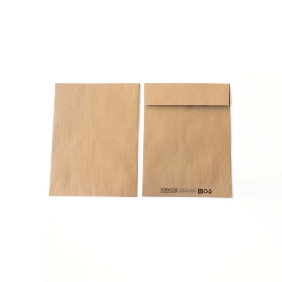 Two kraft paper EcoX mailers