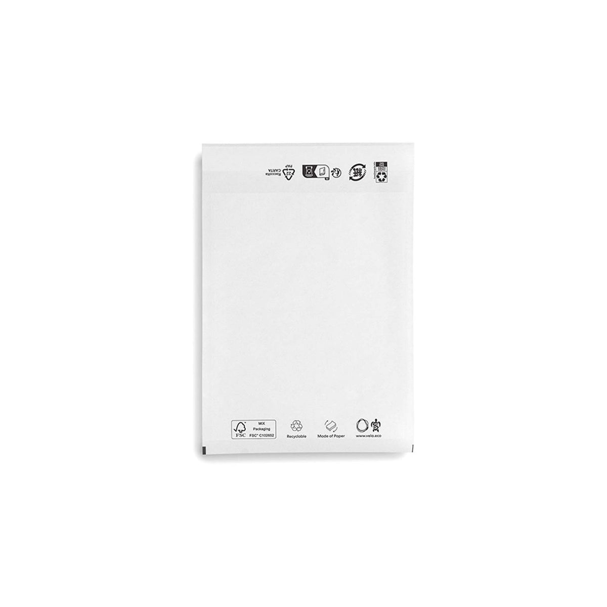 A glassine paper inner bag