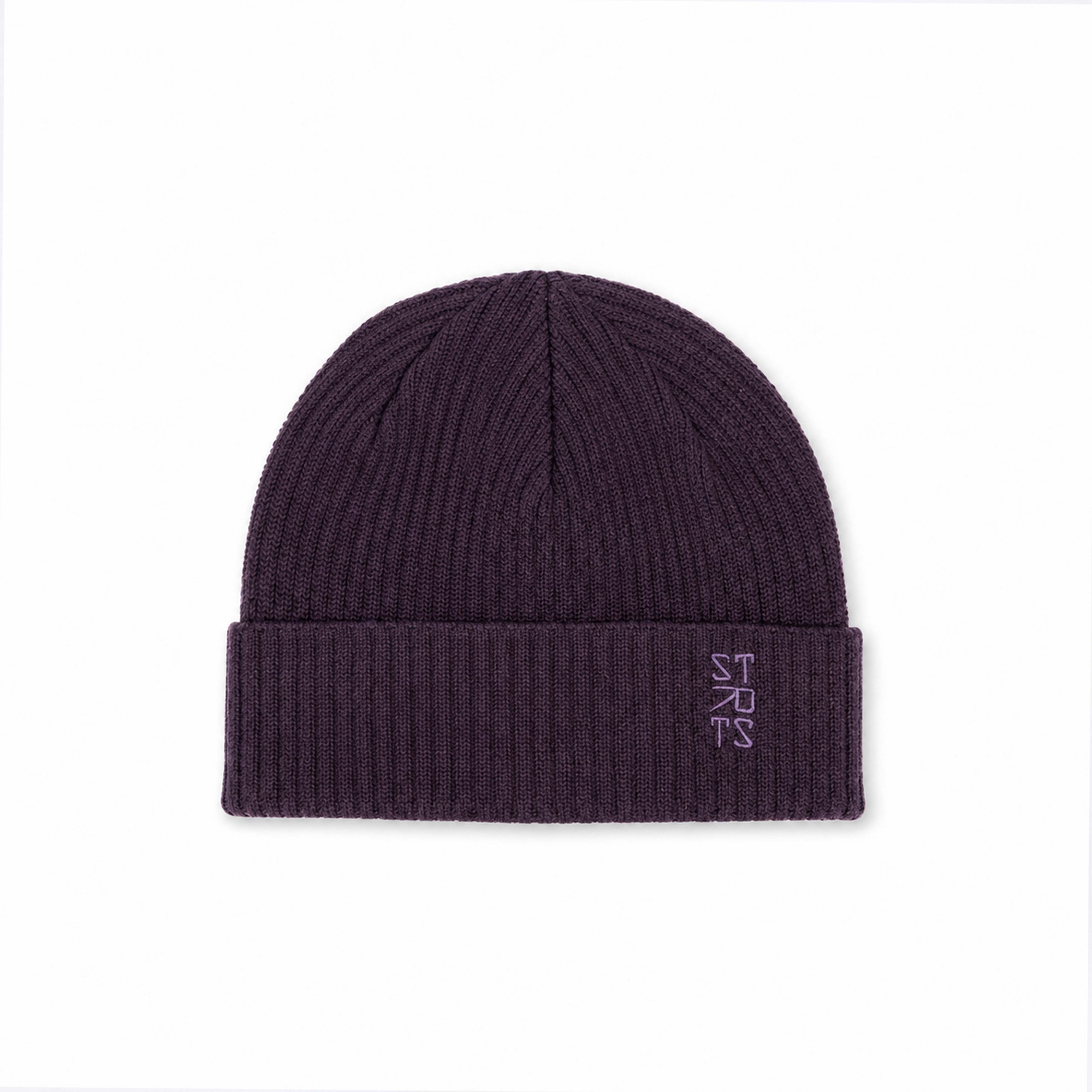 Vortex Beanie — Dusty Plum