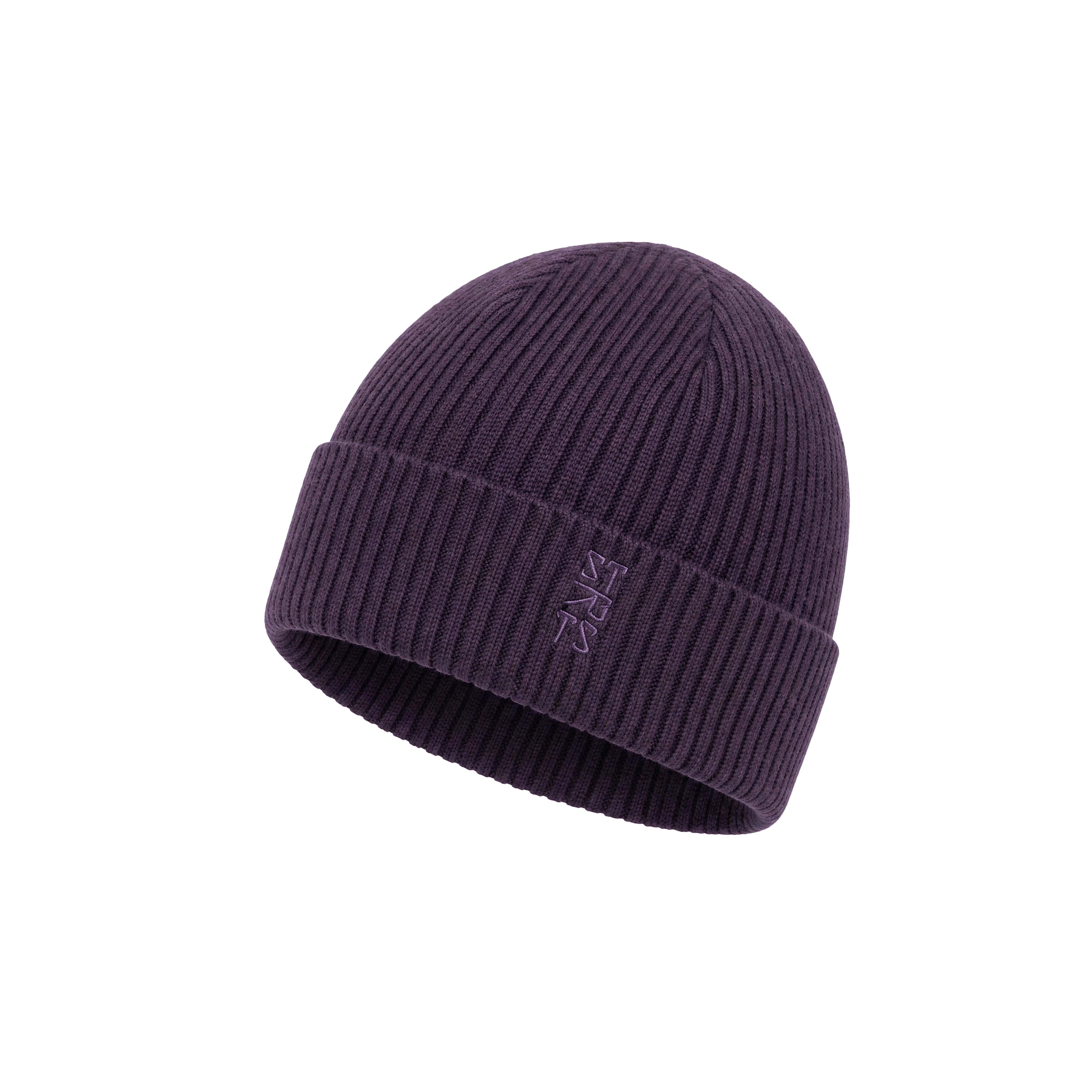 Vortex Beanie — Dusty Plum